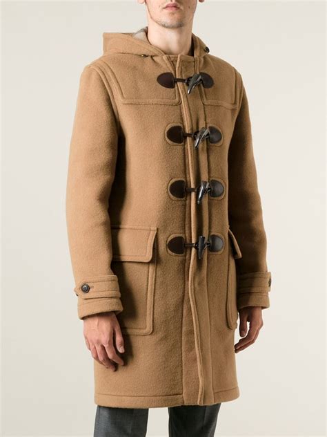 burberry duffle coat mens